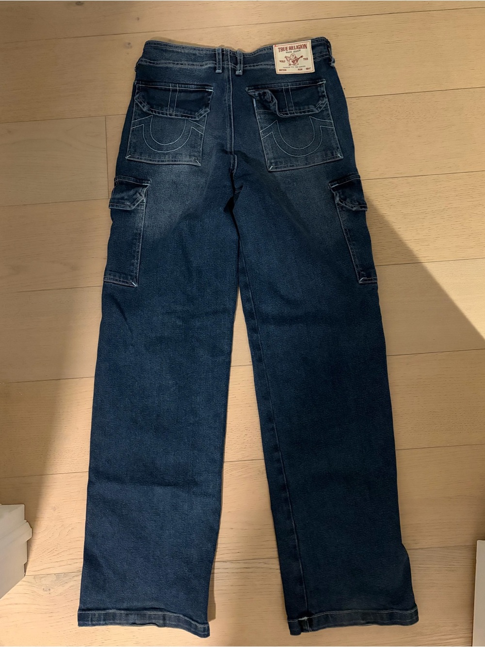 True Religion Dark Blue ‘Cargo Style’ Jeans